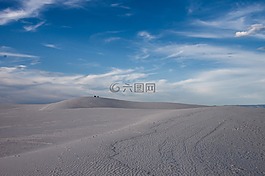 沙漠,天空,沙