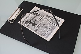 剪貼板,辦公室,新聞