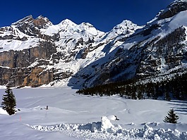 blumlisalp,oechinensee,山