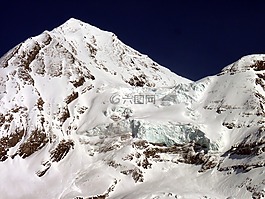 山,雪,冰