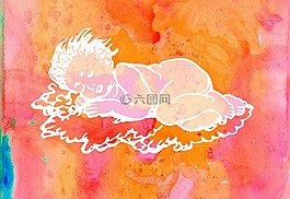 水彩,漆,墨水