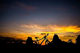 日落,悲觀,自然