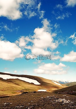 山,天空,云計(jì)算