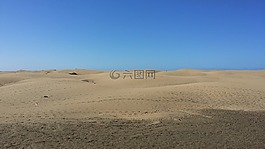 沙漠,沙丘,沙