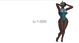 阿凡達,女子,泳裝