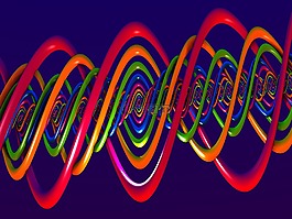 dna,螺旋,曲線