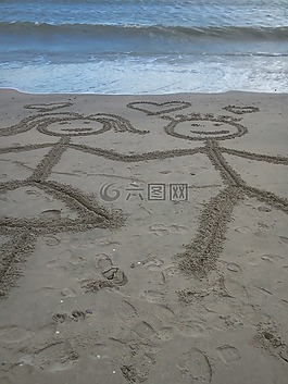 愛(ài)情,海灘,海