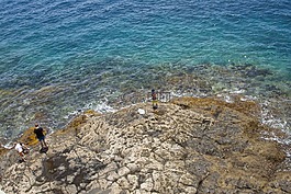 海岸,海洋,兒童