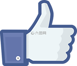 臉書,讚,向量