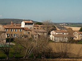 法國,拉拉,村
