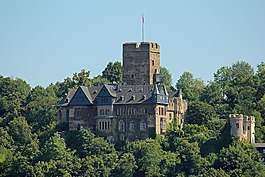 城堡,lahneck,lahnstein