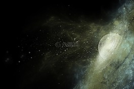 行星,月亮,銀河