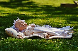 嬰兒,睡眠,閉眼