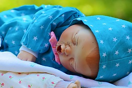 嬰兒,睡眠,閉眼