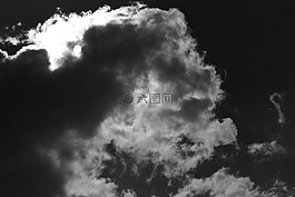 天空,云,盖的天空