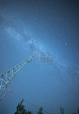 銀河,天空,夜