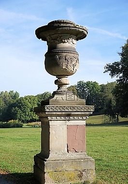 wilhelmsthal,公园,花瓶
