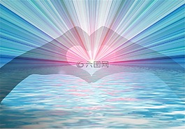 心臟,愛(ài)情,光線
