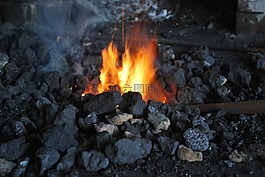 工藝,鐵匠,火