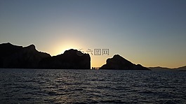 帕爾馬羅拉島,黎明,海