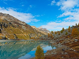 阿爾卑斯山,壩,moiry