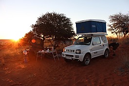 汽車,屋頂帳篷,納米比亞