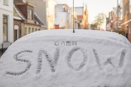雪,冷,冬天