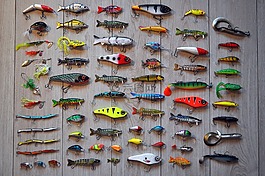 釣魚,桿,掛鉤