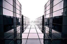 結構,建設,玻璃