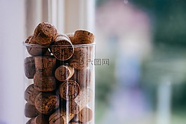 模糊,特寫(xiě),集裝箱