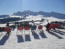 skipanorama,山景观,打破