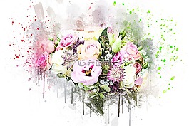 鮮花,花束,藝術(shù)