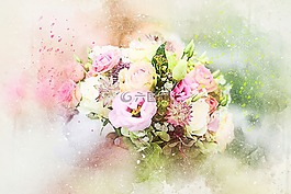 鮮花,花束,藝術(shù)