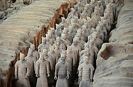 中國,西安,陵墓