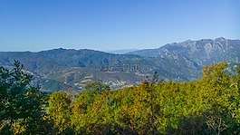 自然,山,美麗