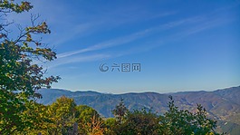自然,山,美麗