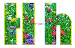 信,字母表,字體