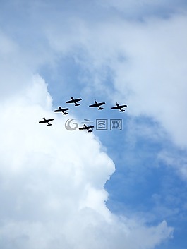 航空展,天空,法恩伯勒