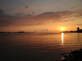 臺灣,淡水,夕陽
