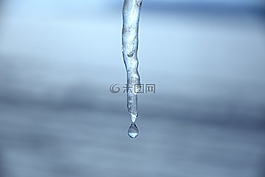 冰,冰柱,熱熔膠
