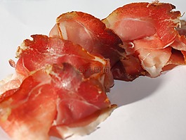 火腿,吃,食品