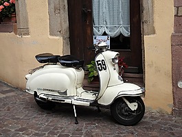 lambretta,黃蜂,摩托車、 自行車