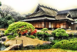 岡山,日本,寺