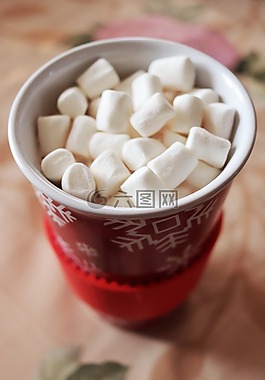 食品,可可,棉花糖