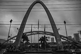 osasco,城市的巴,金属桥
