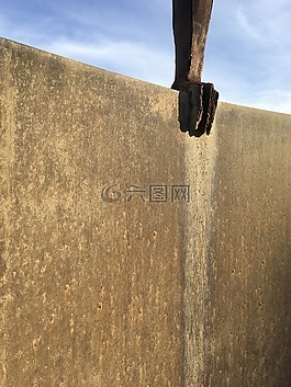 雕塑,手,雕像