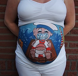 懷孕,bellypaint,肚皮畫