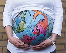 懷孕,bellypaint,肚皮畫