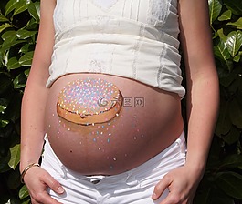 bellypaint,肚皮,干面包