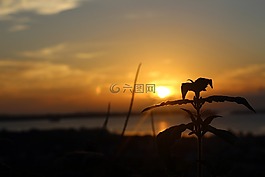 kei群岛,日落,黄昏